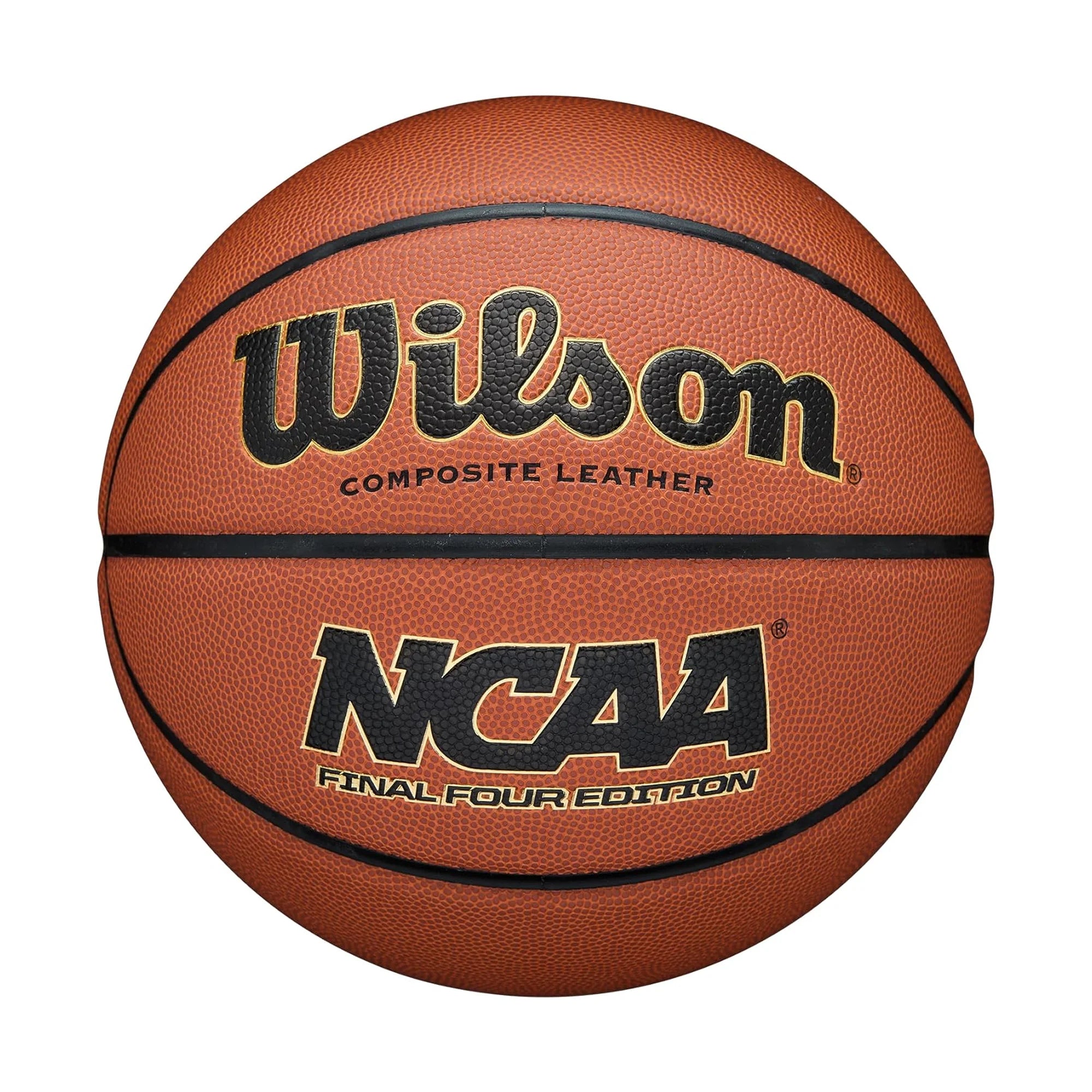NCAA Final Four Balón De Baloncesto Para Interiores/Exteriores - Marrón, Tamaño 7 - 29.5"